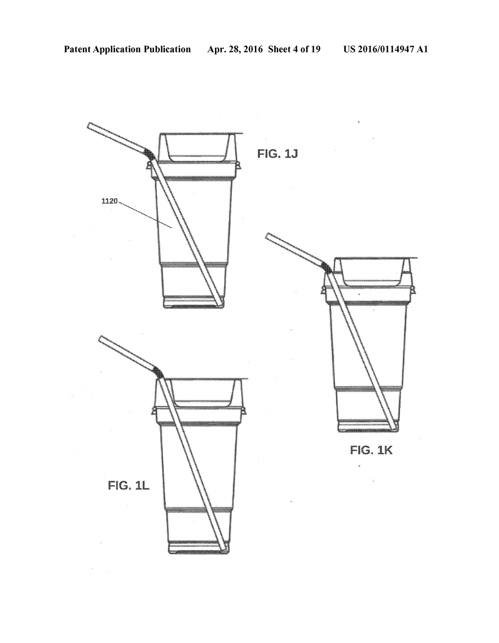 CUP LID WITH INTEGRATED CONTAINER - diagram, schematic, and image 05