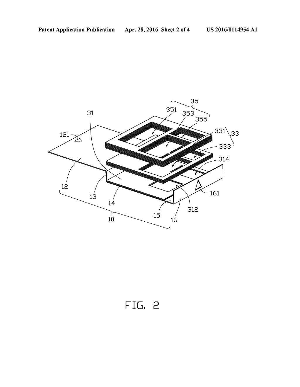 PACKAGING BOX FOR ELECTRONIC DEVICE - diagram, schematic, and image 03