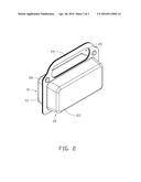 PACKAGING CONTAINER FOR ELECTRONIC DEVICE diagram and image