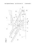 APPARATUS FOR CONVEYING MATERIAL FOR RAILWAY CONSTRUCTION diagram and image