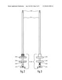 Portable hand rail system and apparatus diagram and image