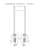 Portable hand rail system and apparatus diagram and image