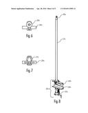 Portable hand rail system and apparatus diagram and image