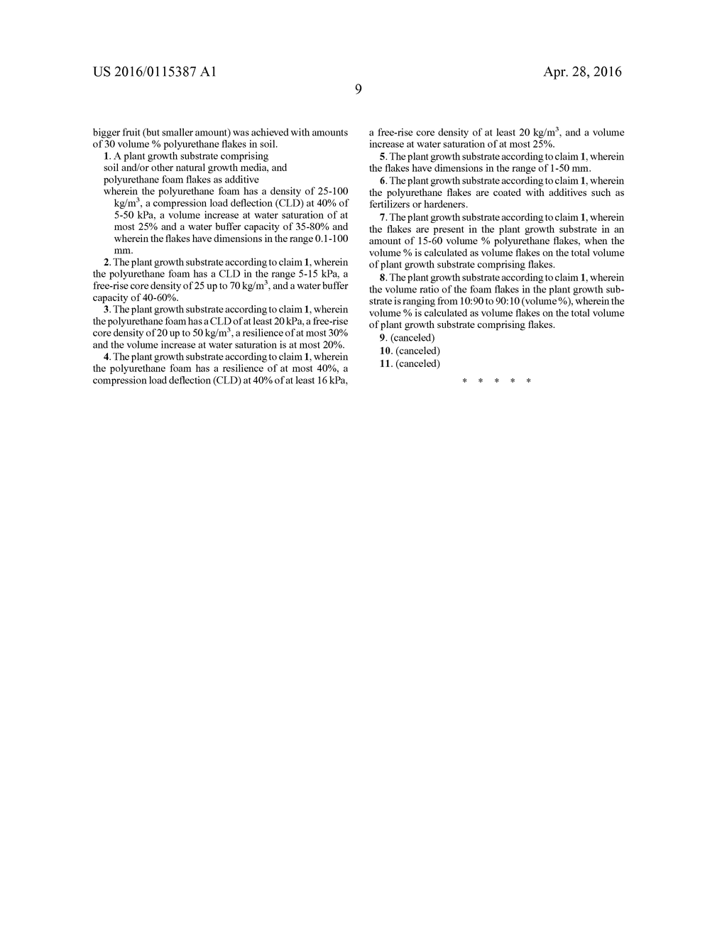 Polyurethane Foam For Use as Soil Improver - diagram, schematic, and image 14