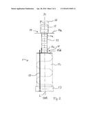 AN INSULATING WALL, A COLUMN ASSEMBLY THEREFORE AND A METHOD OF     CONSTRUCTING SUCH AN INSULATING WALL diagram and image