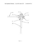 ACCESSORY MOUNT FOR A HUNTING BLIND diagram and image