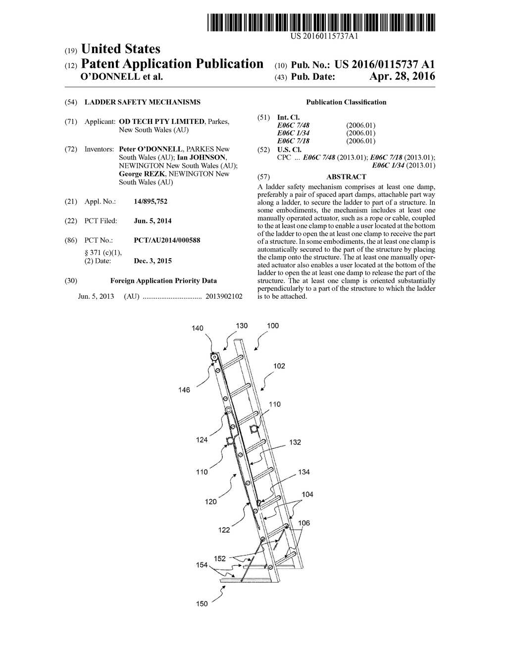 LADDER SAFETY MECHANISMS - diagram, schematic, and image 01