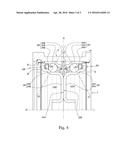 PULLEY DEVICE FOR A CHAIN OR BELT AND MOTOR VEHICLE EQUIPPED WITH SUCH A     DEVICE diagram and image