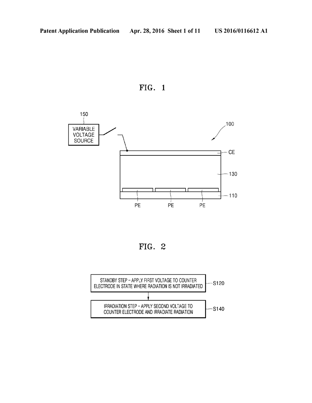 RADIATION DETECTION APPARATUS AND METHOD OF DRIVING THE SAME - diagram, schematic, and image 02