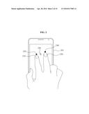 TOUCHSCREEN INPUT METHOD AND APPARATUS diagram and image