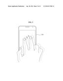 TOUCHSCREEN INPUT METHOD AND APPARATUS diagram and image