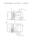 TOUCHSCREEN INPUT METHOD AND APPARATUS diagram and image