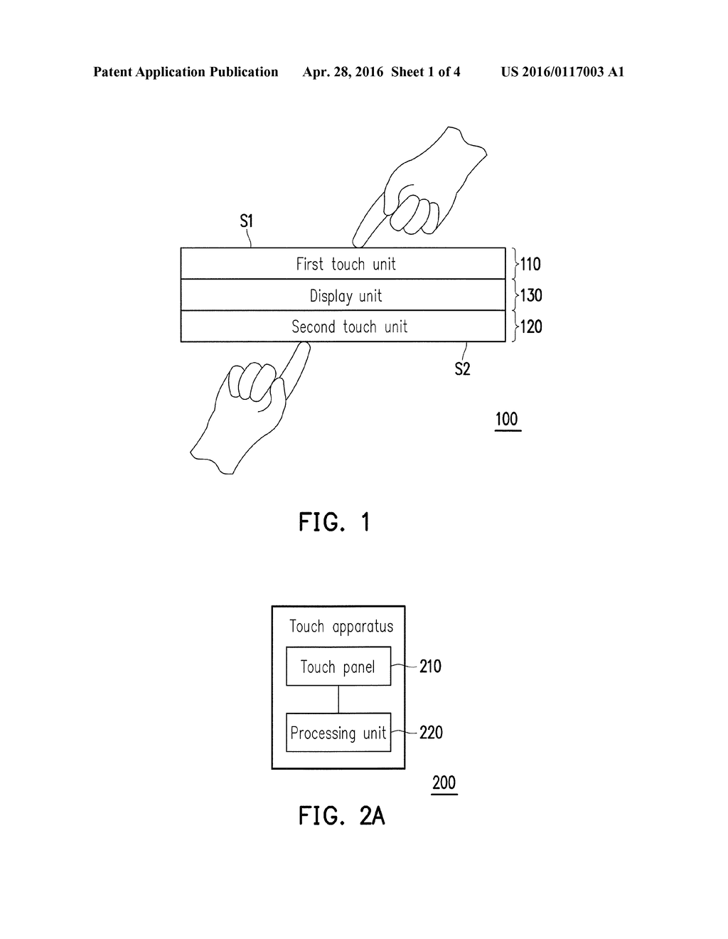 TOUCH APPARATUS AND TOUCH METHOD - diagram, schematic, and image 02