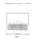 TOUCH TYPE KEYBOARD WITH HOME ROW EMBEDDED CURSOR CONTROL diagram and image