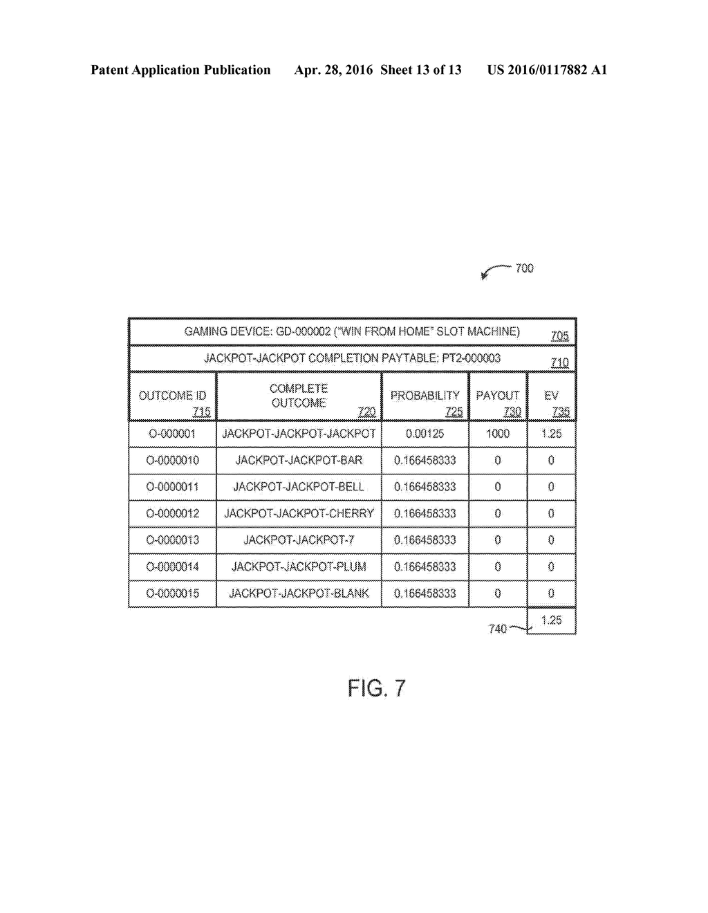 GAMING SYSTEM AND METHOD FOR PROVIDING AND REDEEMING PARTIAL WAGERING GAME     OUTCOMES - diagram, schematic, and image 14