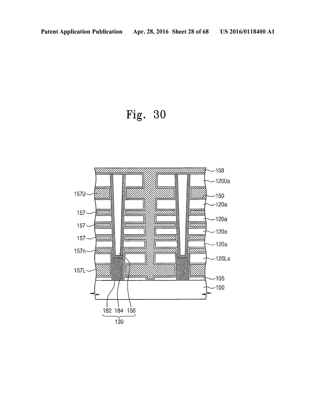 SEMICONDUCTOR MEMORY DEVICES AND METHODS OF FORMING THE SAME - diagram, schematic, and image 29