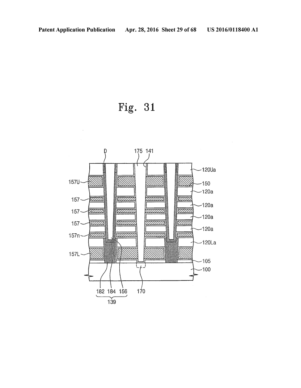 SEMICONDUCTOR MEMORY DEVICES AND METHODS OF FORMING THE SAME - diagram, schematic, and image 30