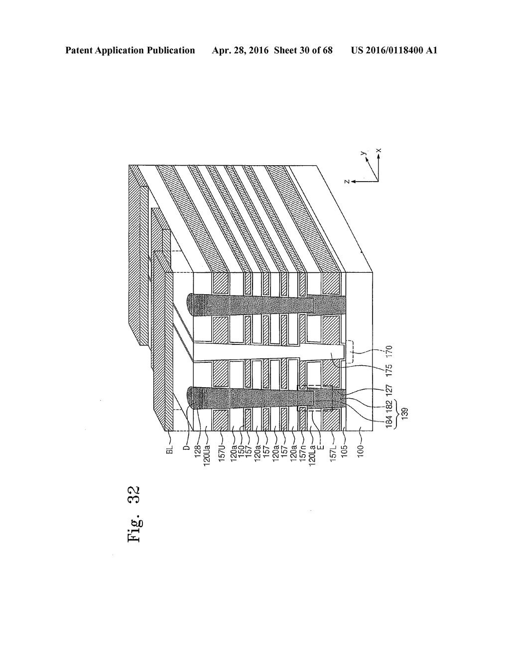 SEMICONDUCTOR MEMORY DEVICES AND METHODS OF FORMING THE SAME - diagram, schematic, and image 31