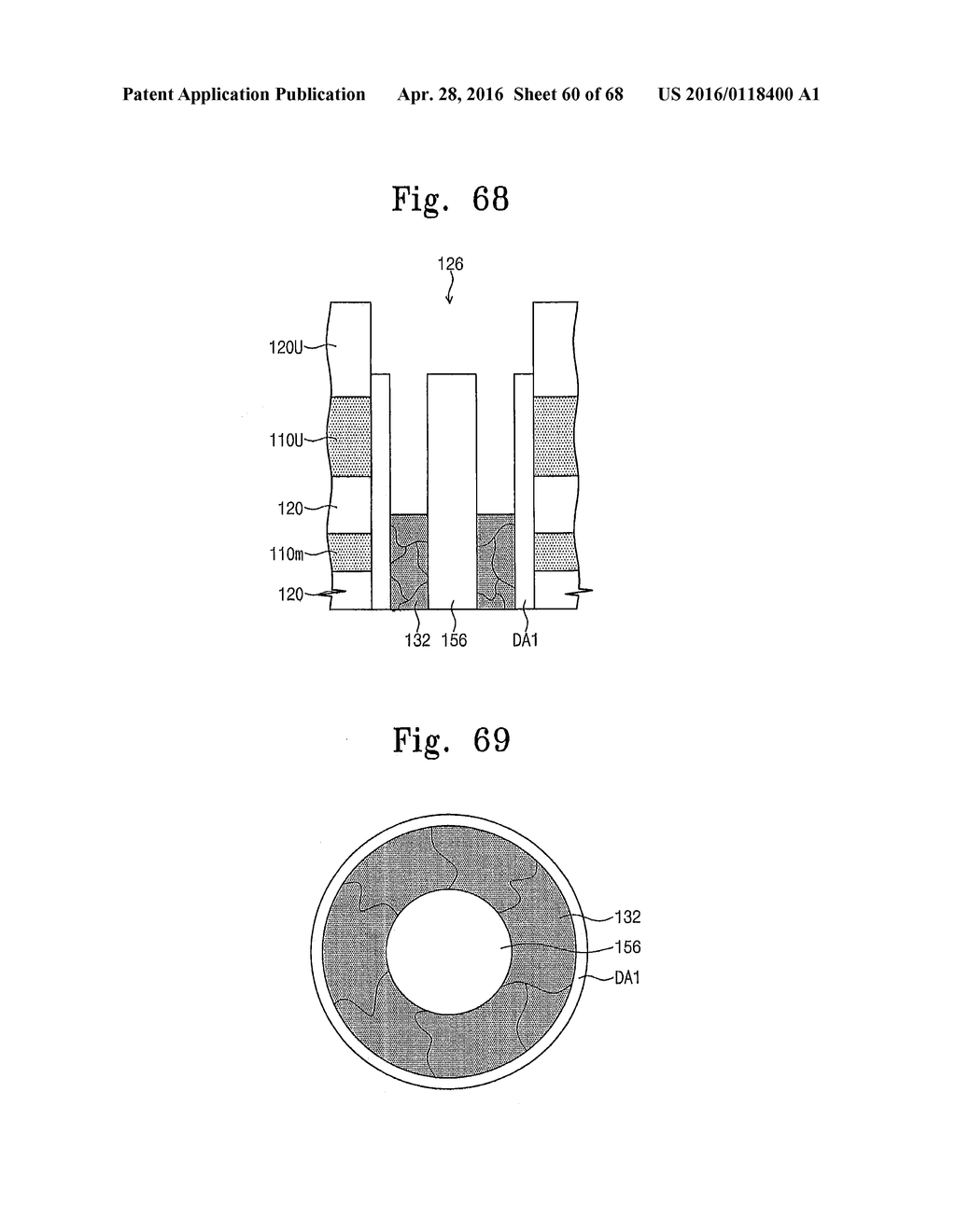 SEMICONDUCTOR MEMORY DEVICES AND METHODS OF FORMING THE SAME - diagram, schematic, and image 61