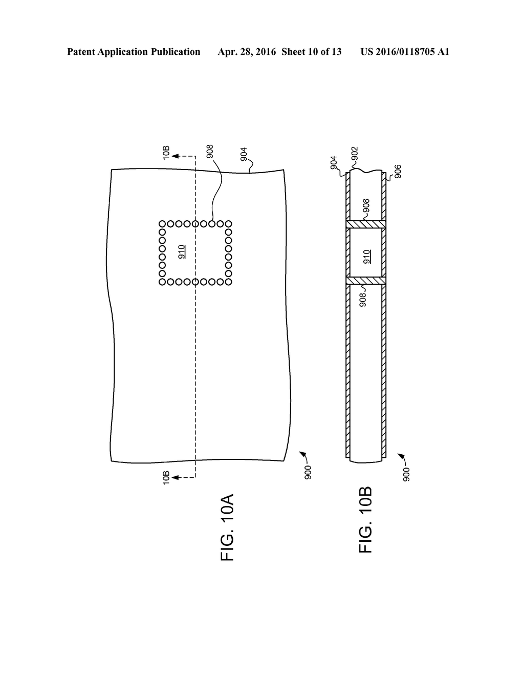 PACKAGED INTEGRATED CIRCUIT WAVEGUIDE INTERFACE AND METHODS THEREOF - diagram, schematic, and image 11