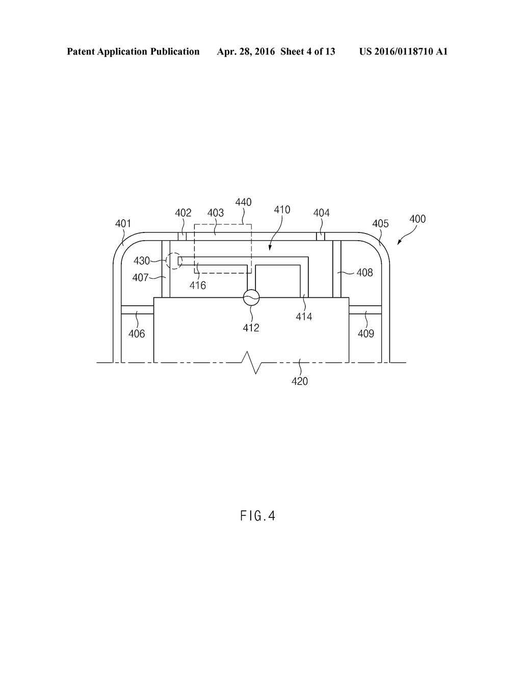 ANTENNA USING COUPLING AND ELECTRONIC DEVICE INCLUDING THE SAME - diagram, schematic, and image 05