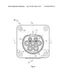 Electrical Plug Type Connector And Plug Type Connector System For An     Electric Or Hybrid Vehicle diagram and image