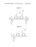 MULTI-CORE OPTICAL AMPLIFYING FIBER DEVICE AND MULTI-CORE OPTICAL FIBER     AMPLIFIER diagram and image