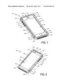 METALLIC PROTECTIVE CASE FOR ELECTRONIC DEVICE diagram and image