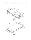 METALLIC PROTECTIVE CASE FOR ELECTRONIC DEVICE diagram and image