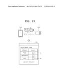 SYSTEM AND METHOD OF PROVIDING CONTROL INFORMATION TO DEVICE REGARDING     PRODUCT diagram and image