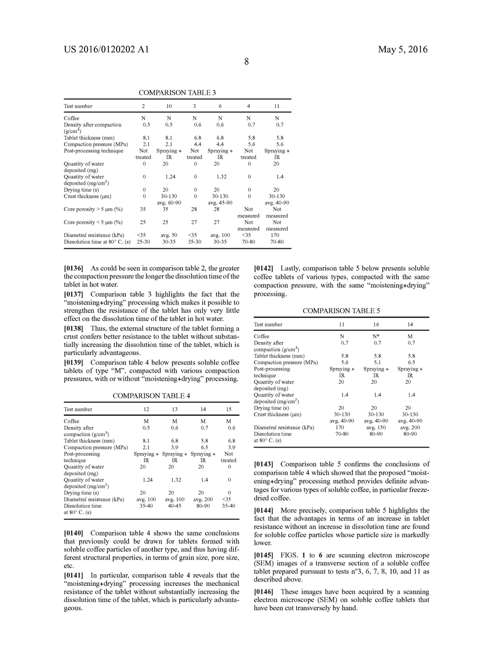 METHOD FOR MANUFACTURING SOLUBLE COFFEE TABLETS - diagram, schematic, and image 12