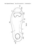 ARTICLE OF FOOTWEAR WITH A MIDSOLE ASSEMBLY HAVING A PERIMETER BLADDER     ELEMENT, A METHOD OF MANUFACTURING AND A MOLD ASSEMBLY FOR SAME diagram and image