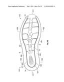 ARTICLE OF FOOTWEAR WITH A MIDSOLE ASSEMBLY HAVING A PERIMETER BLADDER     ELEMENT, A METHOD OF MANUFACTURING AND A MOLD ASSEMBLY FOR SAME diagram and image