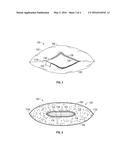 Pillow with firearm compartment diagram and image