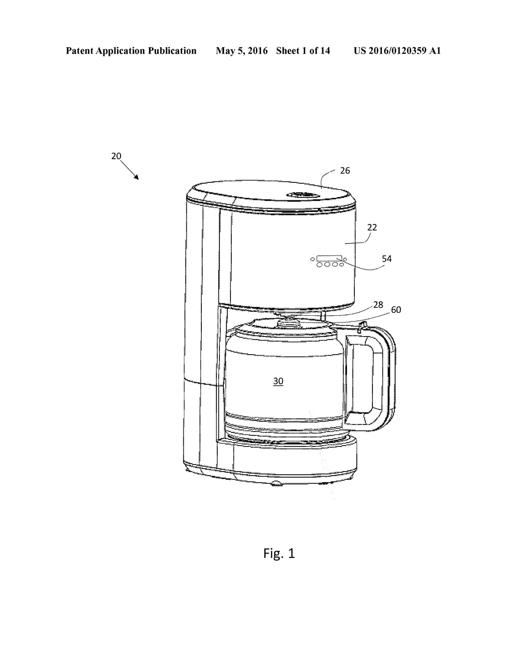 Drip Beverage Machine with Brew and Steep Feature - diagram, schematic, and image 02