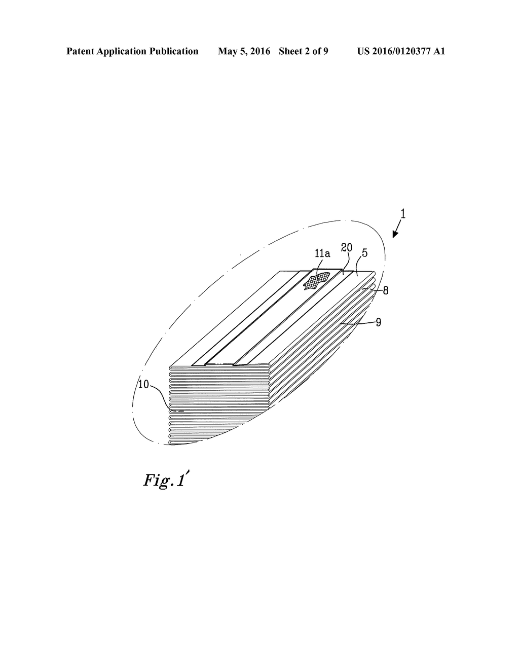 STACK OF WEB MATERIAL FOR HYGIENE PRODUCTS - diagram, schematic, and image 03