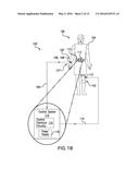 GARMENT SYSTEM INCLUDING AT LEAST ONE SENSOR AND AT LEAST ONE ACTUATOR     RESPONSIVE TO THE SENSOR AND RELATED METHODS diagram and image