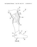 GARMENT SYSTEM INCLUDING AT LEAST ONE SENSOR AND AT LEAST ONE ACTUATOR     RESPONSIVE TO THE SENSOR AND RELATED METHODS diagram and image