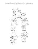 GARMENT SYSTEM INCLUDING AT LEAST ONE SENSOR AND AT LEAST ONE ACTUATOR     RESPONSIVE TO THE SENSOR AND RELATED METHODS diagram and image