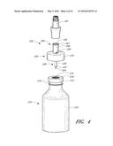 DEVICES FOR TRANSFERRING MEDICINAL FLUIDS TO OR FROM A CONTAINER diagram and image