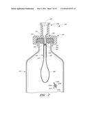 DEVICES FOR TRANSFERRING MEDICINAL FLUIDS TO OR FROM A CONTAINER diagram and image