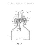 DEVICES AND METHODS FOR TRANSFERRING MEDICINAL FLUID TO OR FROM A     CONTAINER diagram and image