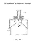 DEVICES AND METHODS FOR TRANSFERRING MEDICINAL FLUID TO OR FROM A     CONTAINER diagram and image