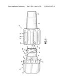 PROTECTIVE CAPS FOR USE WITH MEDICAL FLUID FITTINGS, AND RELATED METHODS diagram and image