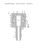 PROTECTIVE CAPS FOR USE WITH MEDICAL FLUID FITTINGS, AND RELATED METHODS diagram and image