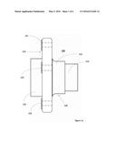 BEARING COMPONENT WITH COMPOSITE FLANGE diagram and image