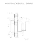 BEARING COMPONENT WITH COMPOSITE FLANGE diagram and image