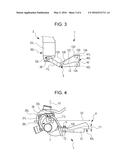 INTERNAL COMBUSTION ENGINE EXHAUST SYSTEM SUPPORTING STRUCTURE diagram and image