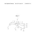 INTERNAL COMBUSTION ENGINE EXHAUST SYSTEM SUPPORTING STRUCTURE diagram and image