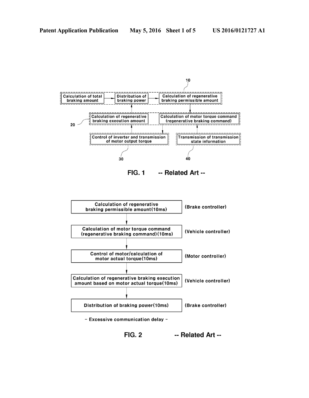 BRAKING CONTROL METHOD FOR ECO-FRIENDLY VEHICLE - diagram, schematic, and image 02